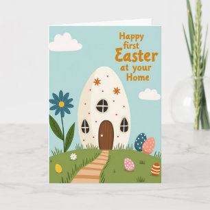 Polka Dot Haus Frühling Karte