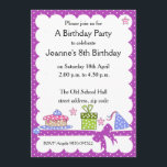 Polka Dot Kid Birthday Einladung<br><div class="desc">Eine atemberaubende Einladung zum Geburtstag eines Kindes! Dieses hübsche Polka Dot Design lädt Kinder zu allen Party ein - Geburtstage, Tee-Party oder Picknicks! Schreiben Sie Ihre eigenen Party-Details für eine wirklich einzigartige Art, Ihre Gäste einzuladen.</div>