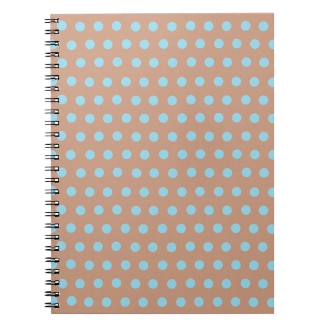 Polka Dot Notizblock (Vorderseite)