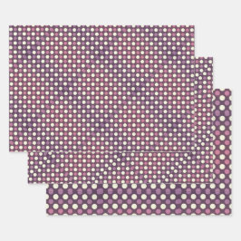 Polka Dot Pattern Geschenkwrap Geschenkpapier Set