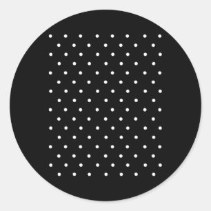 Polka Dot Polka Dots 4 Runder Aufkleber