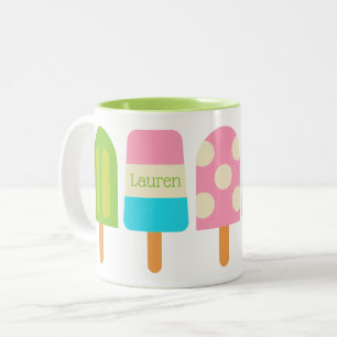 Polka Dot Popsicles Mug personnalisée