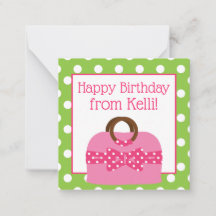 Polka Dot Purge Cartes Cadeaux Personnalisées