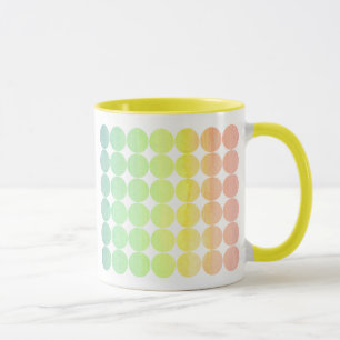Polka Dot Rainbow 1 Tasse