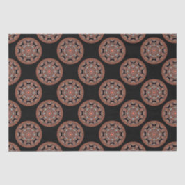 Polka Dot Safari Sunset Bohemisch Star Fall Mandal Seidenpapier