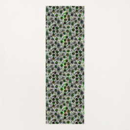 Polka Dot Scribbles Print Yogamatte