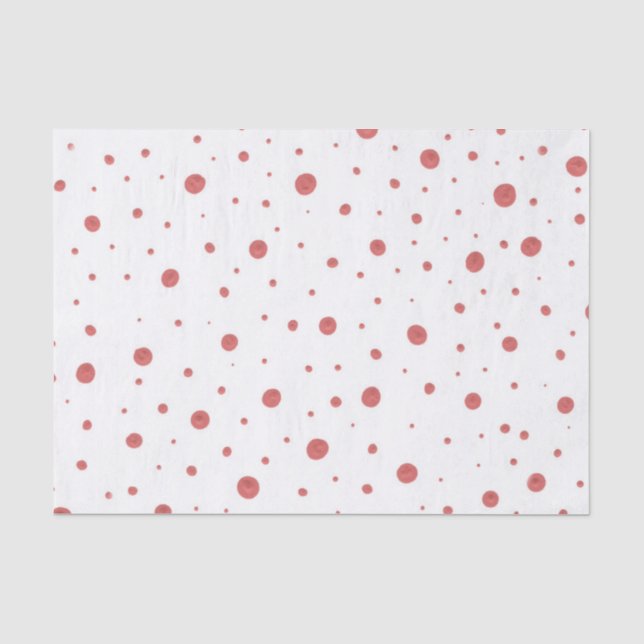 Polka-Dot Seidenpapier (Vorderseite)