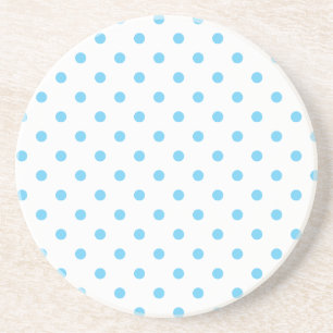 Polka Dot Series - Blue & White Untersetzer