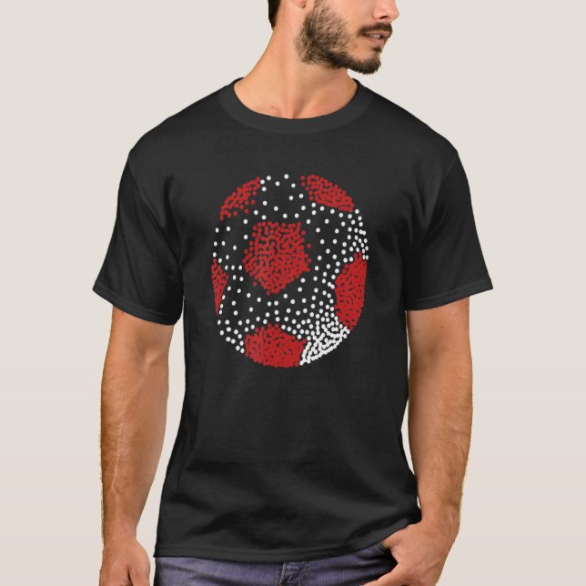 Polka Dot Soccer Player International Dot Day 2 T-Shirt (Vorderseite)
