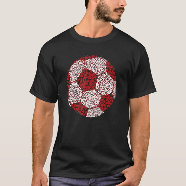 Polka Dot Soccer Player International Dot Day 3 T-Shirt (Vorderseite)