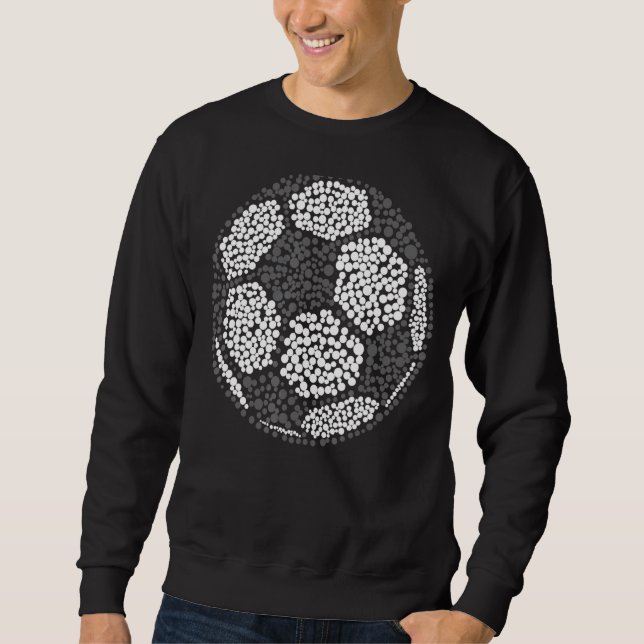 Polka Dot Soccer Player International Dot Day 6 Sweatshirt (Vorderseite)