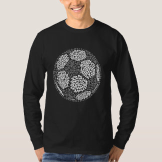 Polka Dot Soccer Spieler Internationaler Punktetag T-Shirt