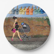Polka-Dot Street Scene