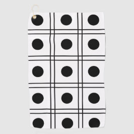 Polka Dot Streifen Golfhandtuch