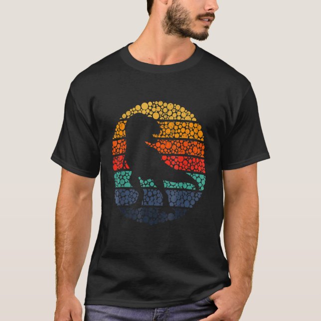 Polka Dot T Rex Dinosaur International Dot Day Boy T-Shirt (Vorderseite)