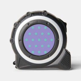 Polka Dot Tape Measure (Lavender & Aqua) Maßband