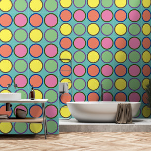Polka dot tapete