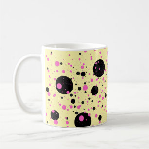 Polka Dot Tasse - Stilvoller Kaffee Cup