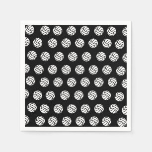 Polka Dot Volleyball Patten Paper Napkins Serviette