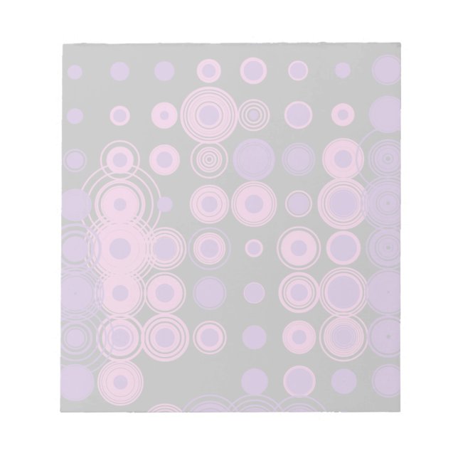 Polka Dots 3 Notizblock (Vorderseite)