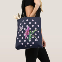 Polka Dots and Hummingbird