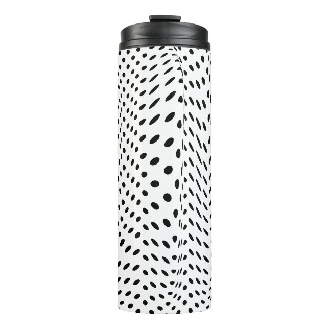 Polka Dots - außer Sorten Thermosbecher (Vorderseite)
