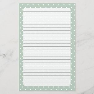 Polka Dots Briefpapier