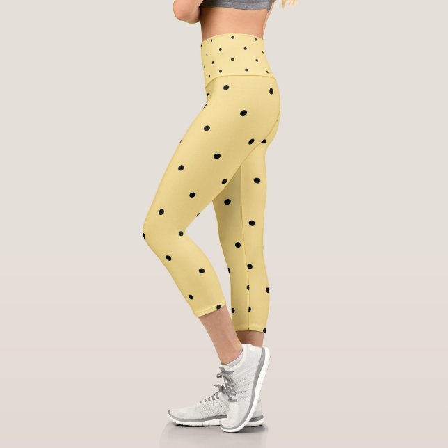 Polka Dots Capri Leggings (Links)