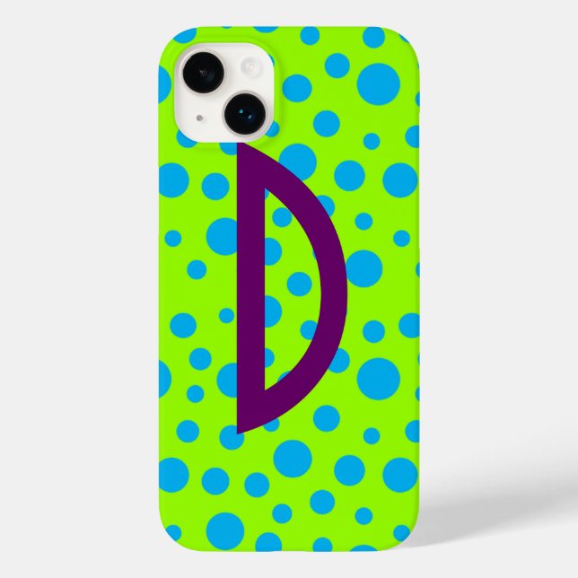 Polka Dots Case-Mate iPhone 14 Plus Hülle (Rückseite)