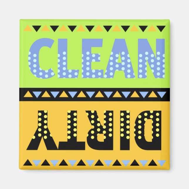 Polka Dots Dishwasher Magnet (Vorne)