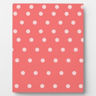 Polka dots fotoplatte