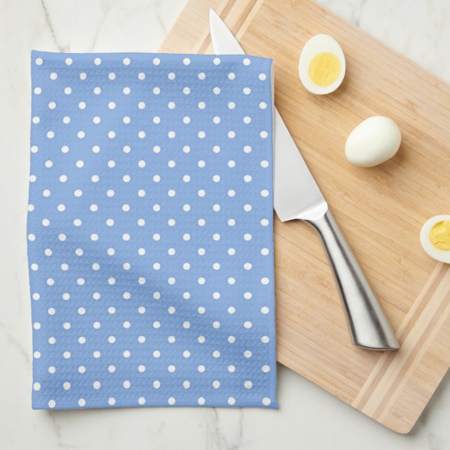 Polka Dots Geschirrtuch (Viertel Falte)