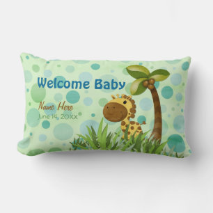 Polka Dots Giraffe Keepake Pillow Lendenkissen