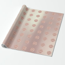 Polka Dots Glitzer Funkelnd Pearl Rose Pastel Blus