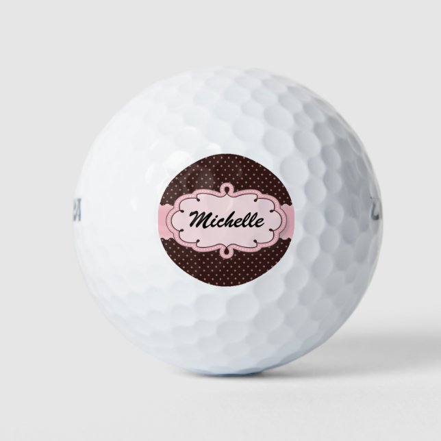 Polka Dots Golfball (Vorderseite)
