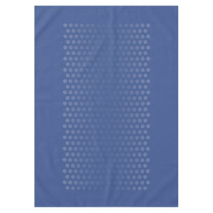Polka Dots Gradienten blau + Ihre Ideen Tischdecke