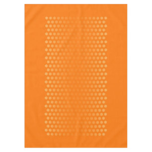 Polka Dots Gradienten orange + Ihre Ideen Tischdecke