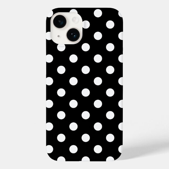 Polka Dots iPhone 14 Fall Case-Mate iPhone 14 Hülle (Rückseite)