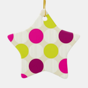 Polka Dots Keramikornament