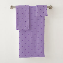 Polka-Dots minuscules et violets