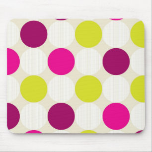Polka Dots Mouse Pad Mousepad