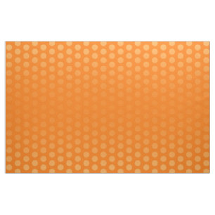 Polka Dots Muster Orange + Ihre Ideen Stoff