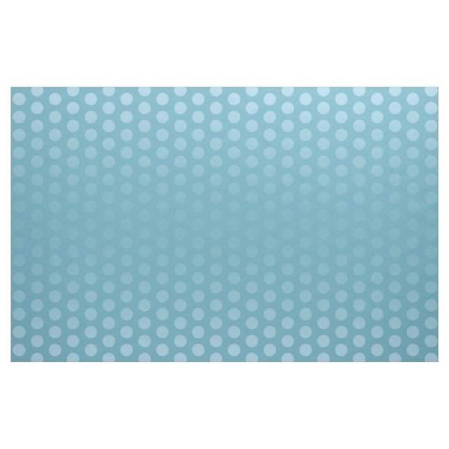 Polka Dots Pattern dunklen Cyan + Ihre Ideen Stoff (Yard (91,4 cm))