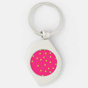 Polka dots schlüsselanhänger