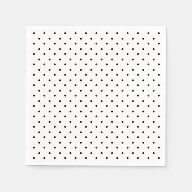 Polka Dots Serviette (Vorderseite)