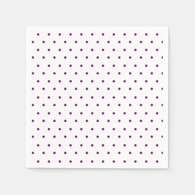 Polka Dots Serviette (Vorderseite)