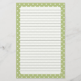 Polka Dots Stationery Briefpapier