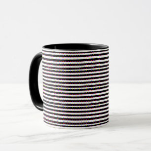 polka dots stripes geometric shapes pattern art tasse