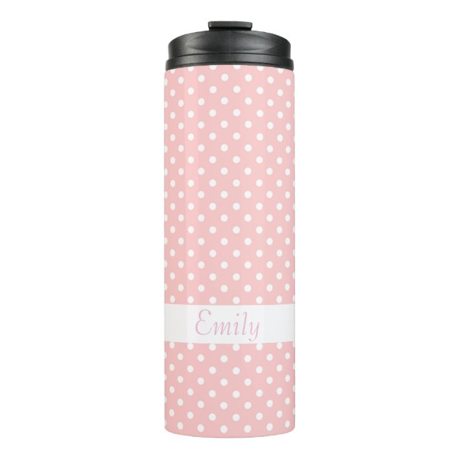 Polka Dots Thermosbecher (Vorderseite)