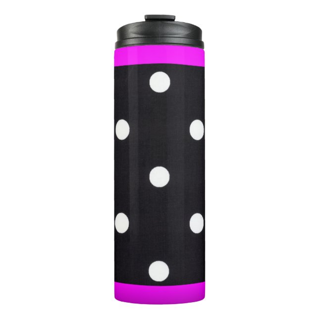 Polka dots thermosbecher (Vorderseite)